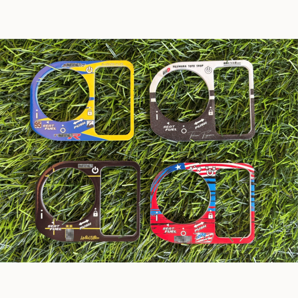 ครอบสวิตซ์กุญแจ PCX150,Forza300,Forza350 ครอบเล็ก ทำจากแผ่นอะคริลิค พร้อมกาวสองหน้า V1