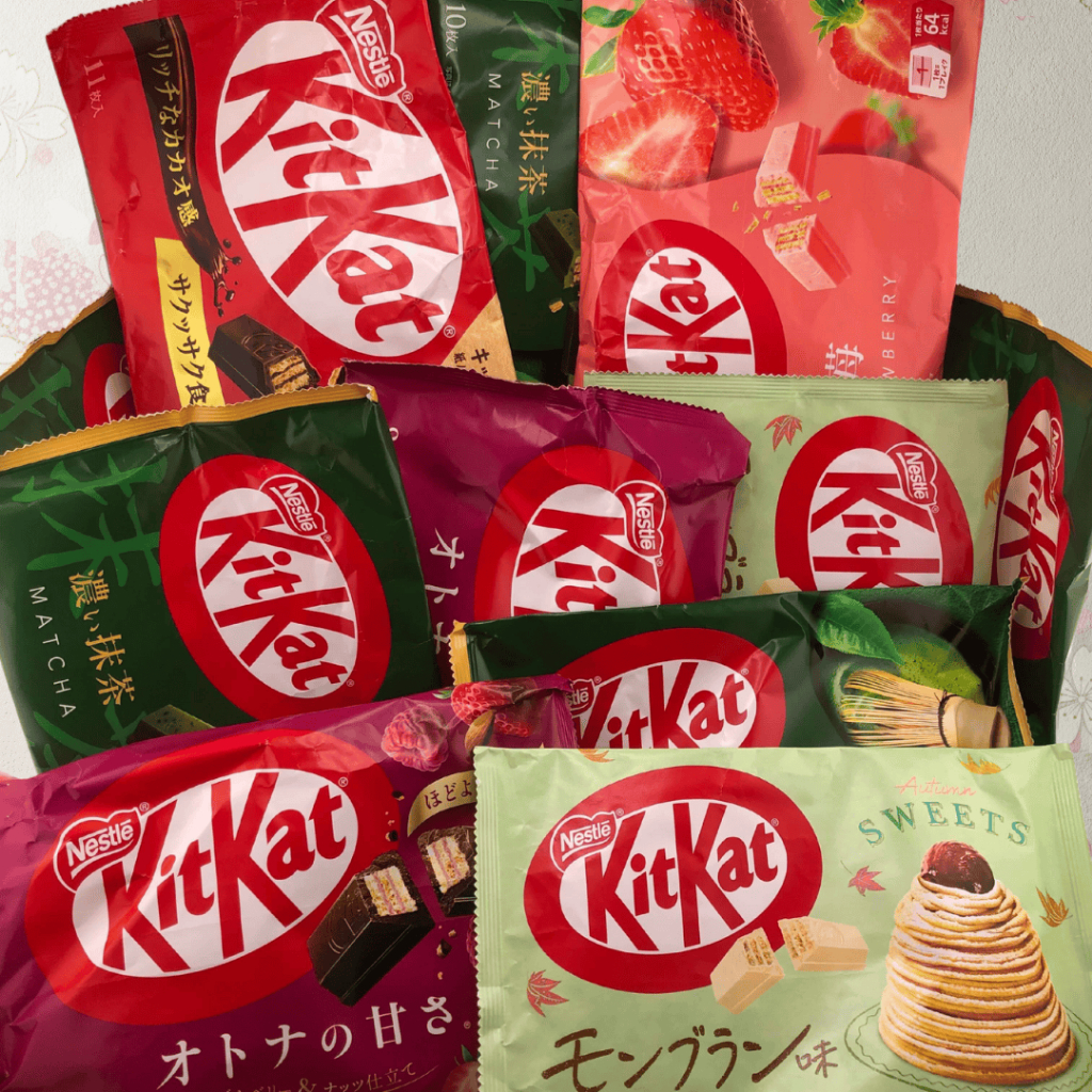 KitKat ชาเขียว/ไมโล/ช้อคโกแลต นำเข้าจากญี่ปุ่น