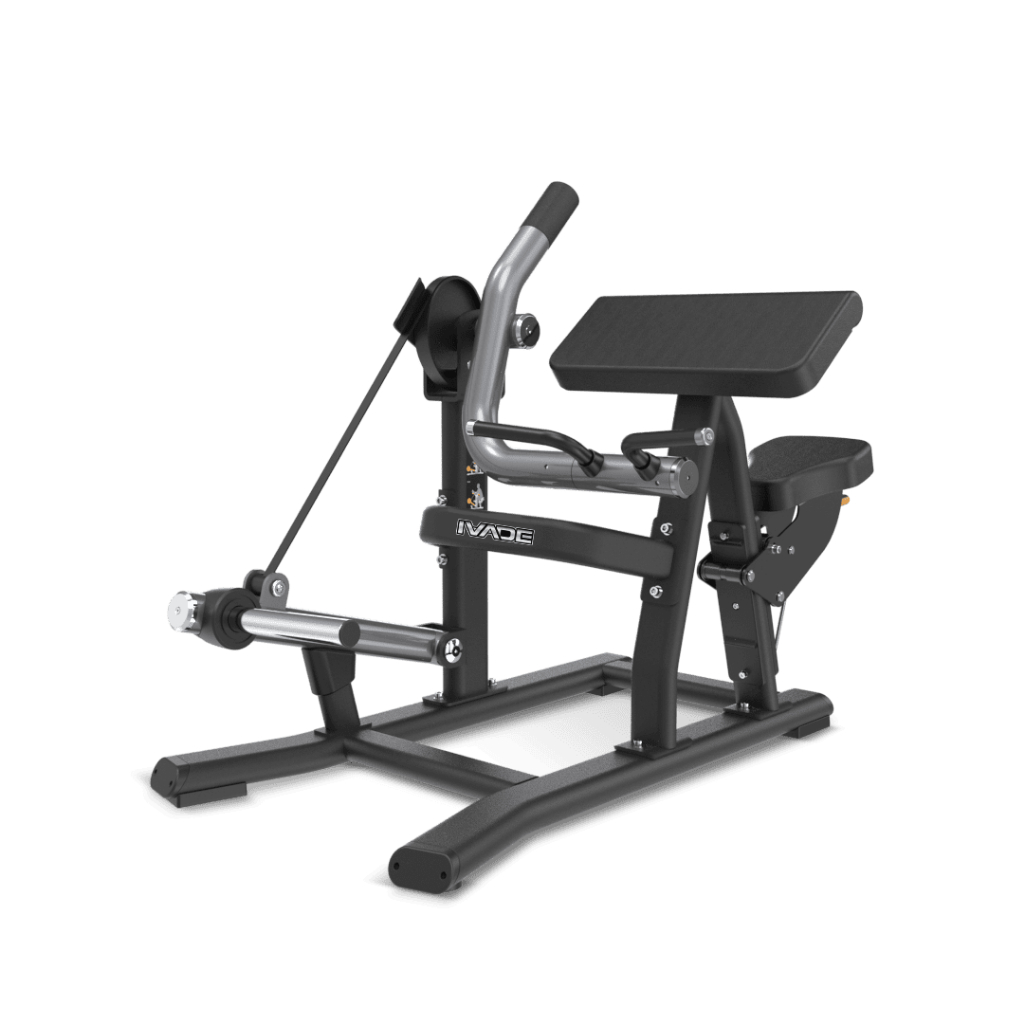 NA-18 – เครื่อง Biceps Curl Plate-Load – IVADE – เครื่องออกกำลังกาย บริหารกล้ามเนื้อหน้าแขน