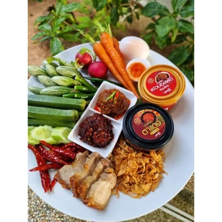 แจ่วบองผัด💥 บองนัว แม่ส่าห์ (90กรัม) 💥อร่อย แซ่บ กลมกล่อม หอมแจ่วบองสมุนไพร มีอย.
