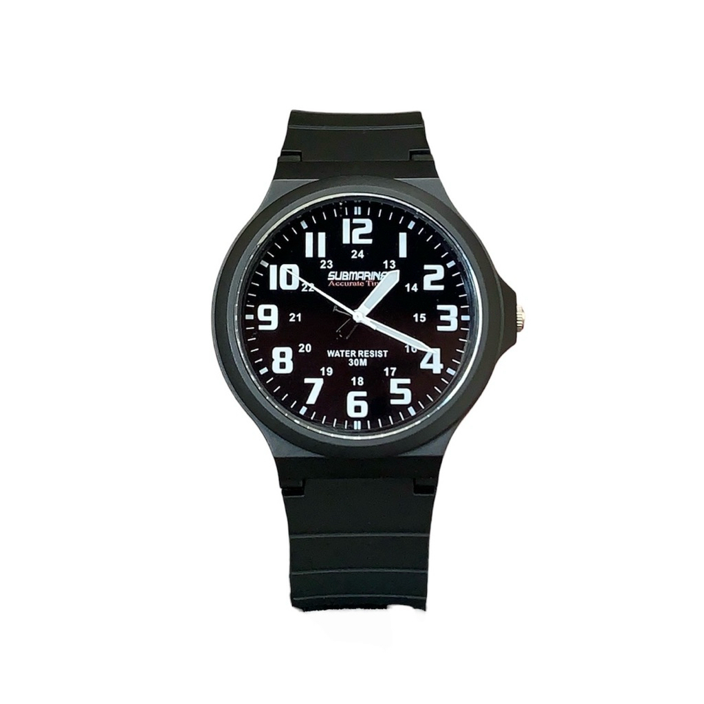 นาฬิกา US SUBMARINEรุ่น201ของแท้กันน้ำ3Mนาฬิกาข้อมือผู้ชายผู้หญิง