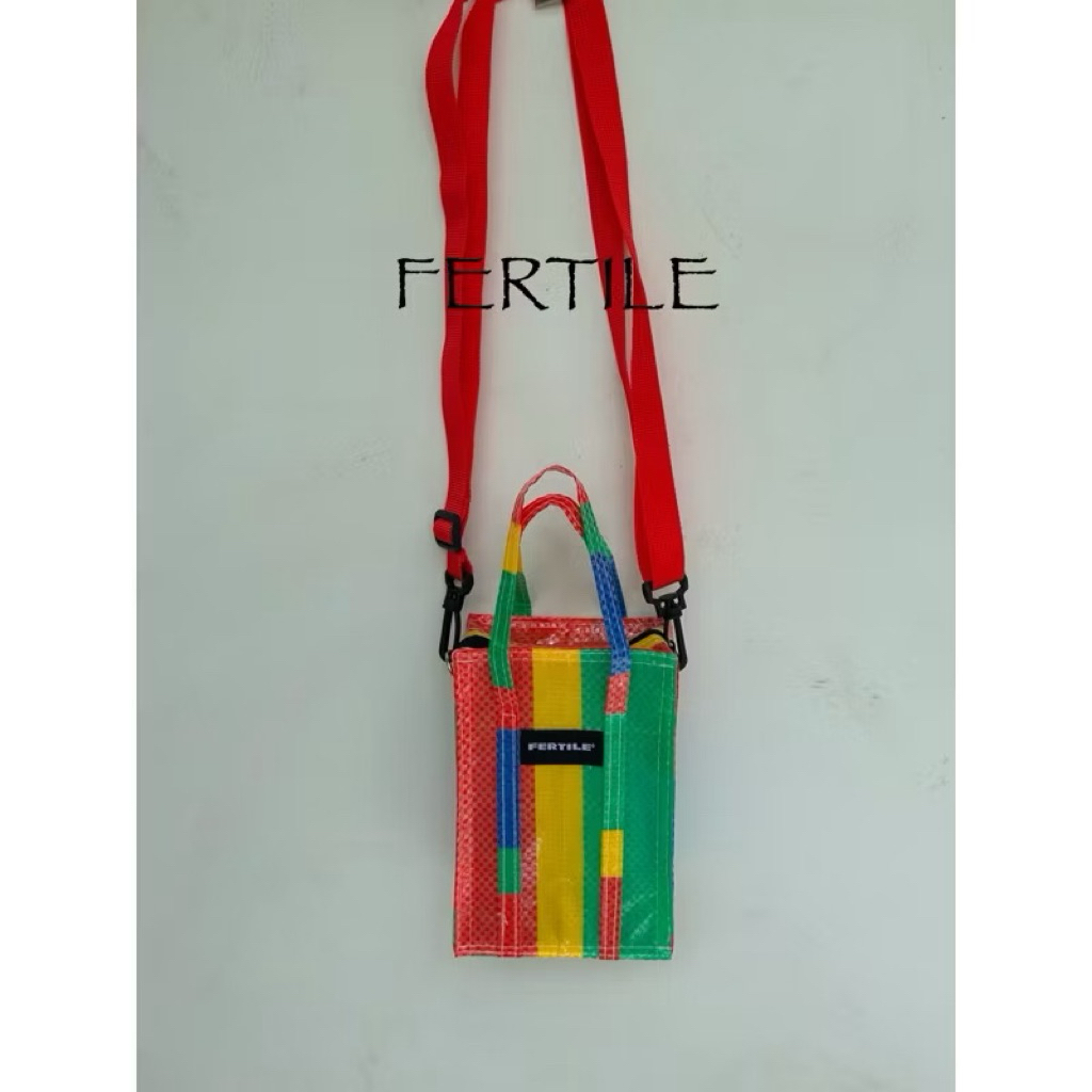 กระเป๋าผ้ากระสอบ FERTILE ขนาด 9.5*8 นิ้ว สายยาว55 นิ้ว มีซิป ใส่ขวดน้ำได้ ราคา ถูกที่สุด ดีลบีเคเค แกลเลอรีภาพที่ 5