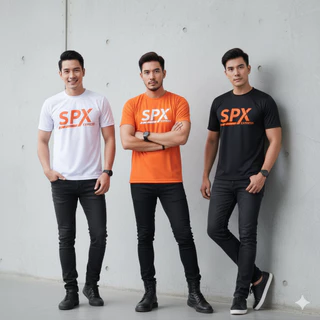ส่งไว ส่งด่วน! เสื้อยูนิฟอร์ม เสื้อยืดสกรีนลายขนส่ง มี3สี ส้ม-ขาว-ดำ คอกลมแขนสั้น ผ้าไมโคร100%