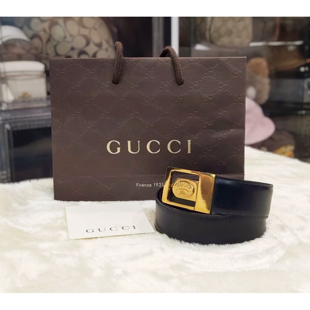 เข็มขัด Gucci มือสอง ของแท้