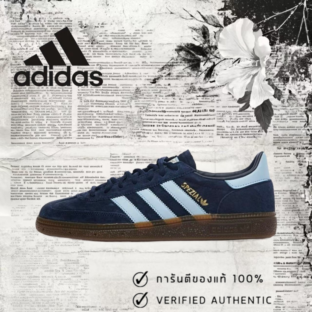 ⭐ (ของแท้ 100 % ) adidas originals Samba OG spezial gazelle BD7633 สีน้ำเงิน/สีดำ