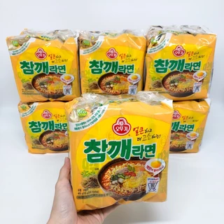 บะหมี่งาเกาหลี Ottogi Sesame Ramyun 오뚜기 참깨라면 รามยอน นำเข้าจากเกาหลี รามยอนงาเกาหลี โอโตกี