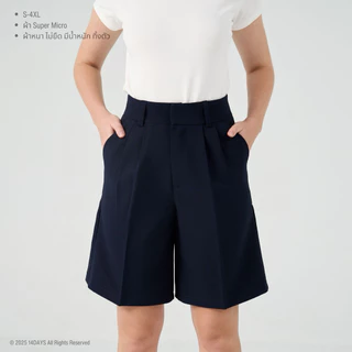 Clearance รุ่น CS20 กางเกงขาสั้น เอวสูง ทรงเบสิค ความยาว20นิ้ว ทรงสวย เก็บพุง พรางสะโพก