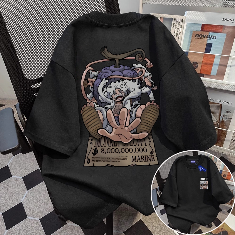 ✨【จัดส่งภายใน 24 ชั่วโมง】 ย้อนยุคอเมริกัน ชิ้นเดียว เสื้อ เสื้อยืด oversize เสื้อยืดผู้หญิง เสื้อผู้ชาย เสื้อแฟชั่น