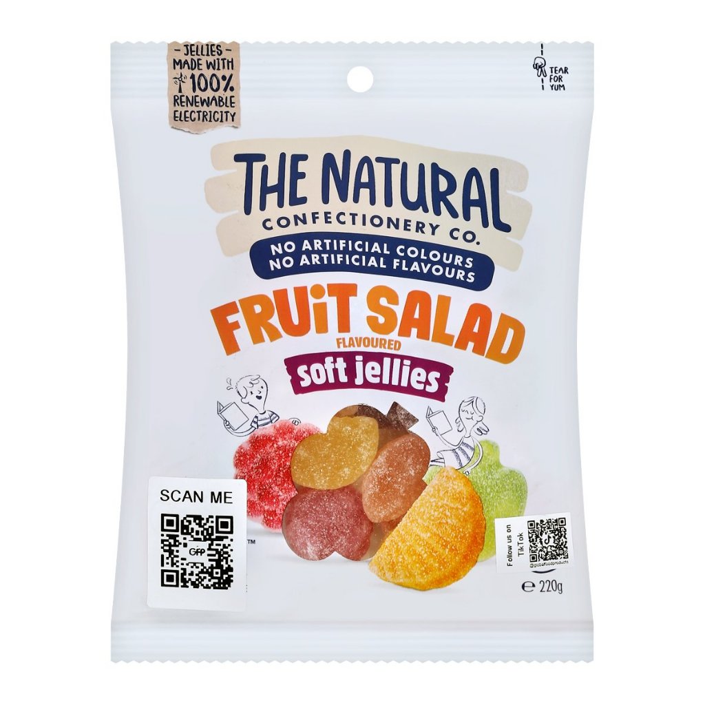 เดอะ เนเชอรัล คอลเฟ็ค ฟรุ๊ตสลัด ซอฟเจลลี่ 180 กรัม The Natural Fruit Salad Soft Jelly 180 g.