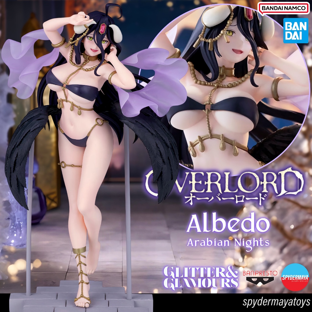 [พร้อมส่ง] ฟิกเกอร์ Albedo Arabian Nights Ver. - OVERLORD - Banpresto
