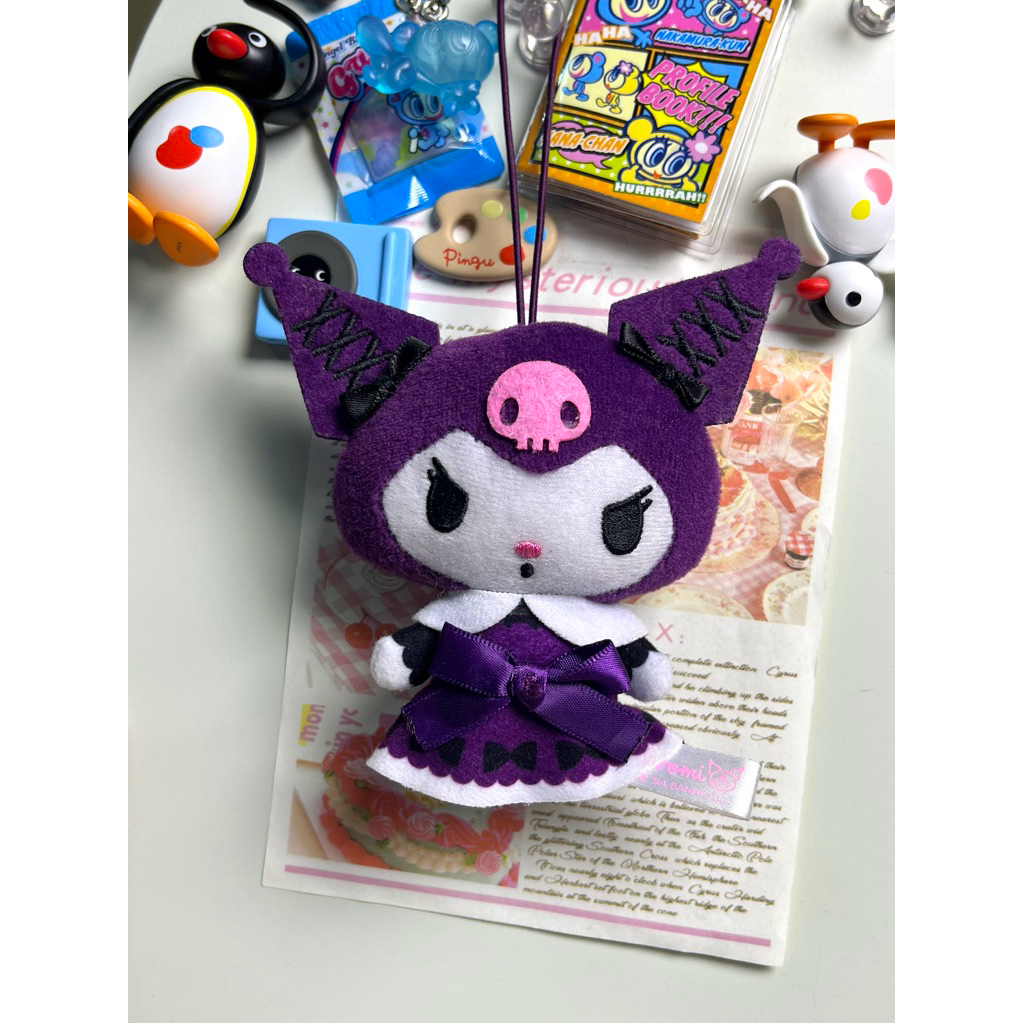 พวงกุญแจ sanrio kuromi 💜✨