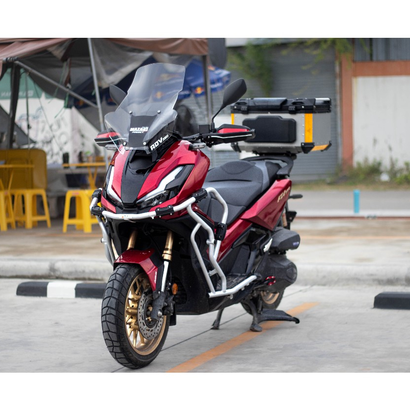 ชิวหน้า ADV350 2025 MAZAKI ทรง LION หนาพิเศษ - รูปที่ 2