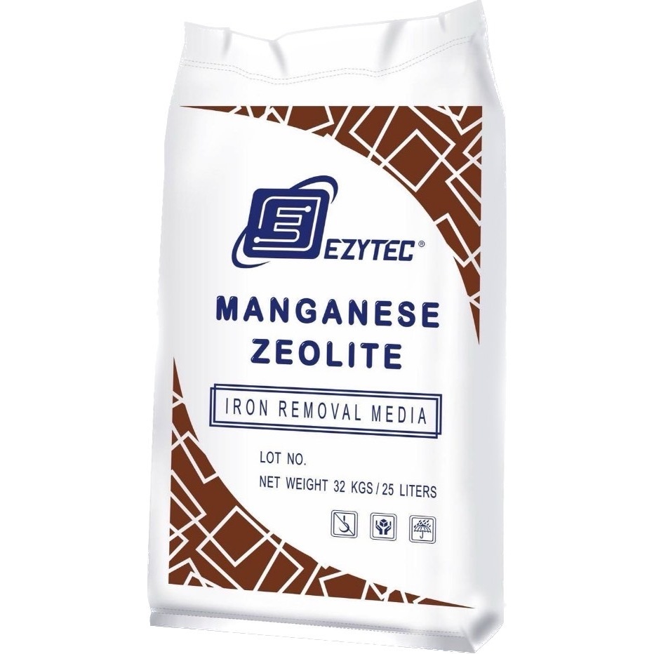 สารกรองแมงกานีส ซีโอไลท์ (Manganese zeolite) 25 ลิตร (สั่งทีละ 1ชิ้น เกิน1ชิ้น/1บิลขนส่งไม่รับ)