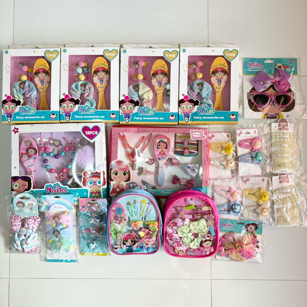 (พร้อมส่ง!) ชุดเซ็ตเครื่องประดับเด็กผู้หญิง Nana Fancy Accessories Set 💍✨