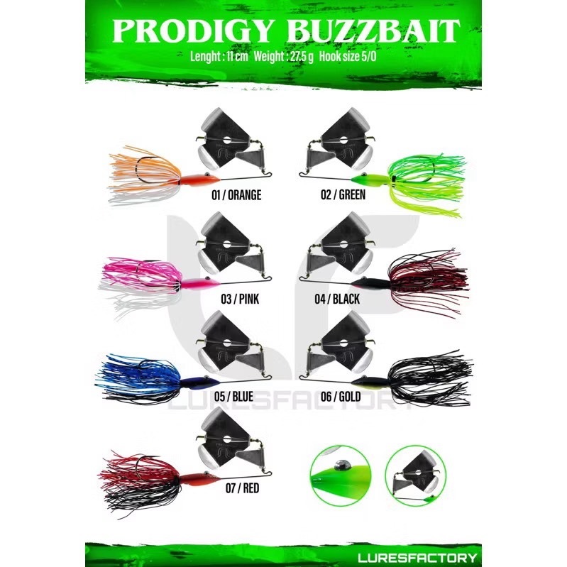 LF Lure Factory Buzzbait Prodigy