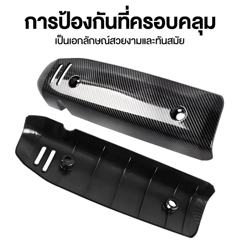 กันร้อนท่อ ลายเคฟล่า Honda Giorno+ thumbnail 7