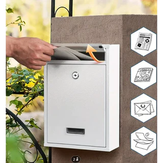 ตู้รับพัสดุ สกรีนข้อความ กันขโมย ตู้จดหมายขนาดใหญ่/ไปรษณีย์ Parcel Box |Pbox-001-002/ NL HOME
