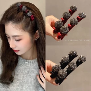 กิ๊บติดผมถักเกาหลีกิ๊บติดผมแฟชั่นสําหรับสาวหวานเครื่องประดับผมถัก