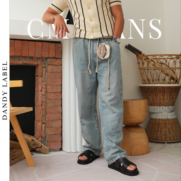 กางเกงยีนส์ทรง OVER-FIT รุ่น CM JEANS DANDY LABEL