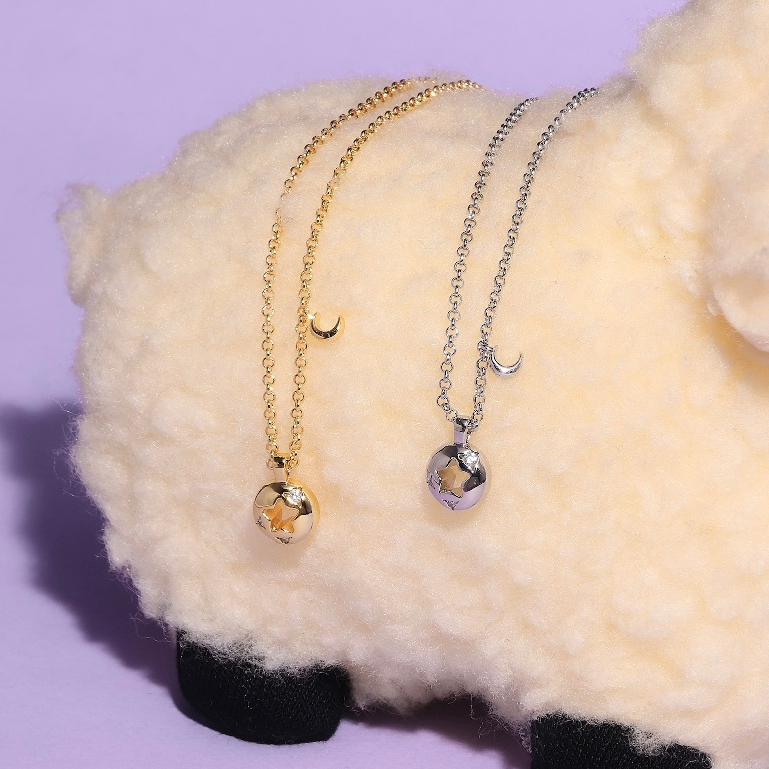 YVIS Sandman Brass Necklace - Bedtime Story