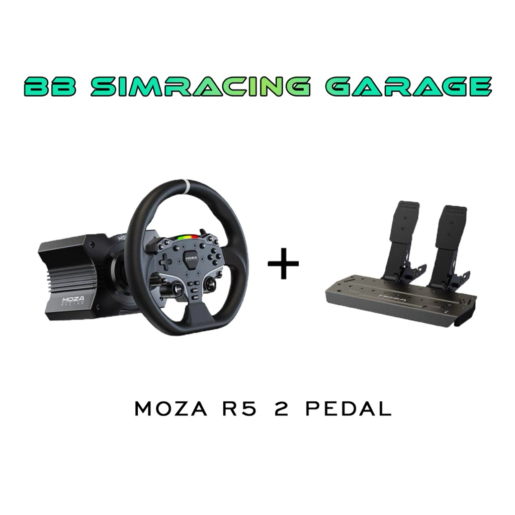 MOZA R5 Bundle (2 Pedals)