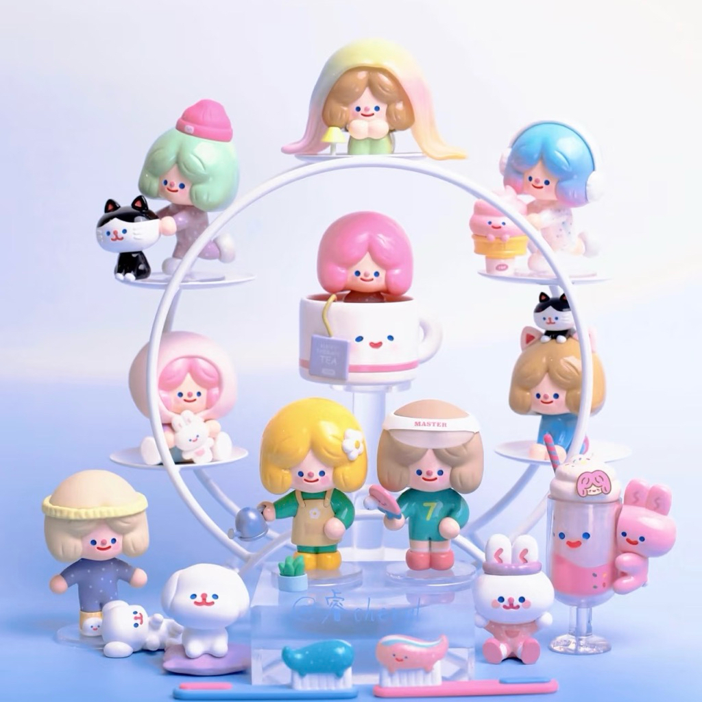 (🪥🛁พร้อมส่งด่วนในไทย) แบบสุ่มโมเดล : Rico Happy Daily