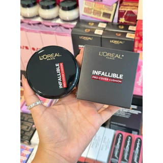 (รุ่นเดิม/ของแท้💯) L’OREAL PARIS Infalliable Pro-Cover Cushion 14g