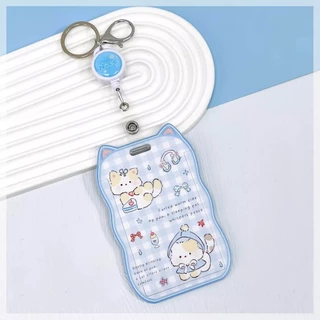 [พร้อมส่ง] Card Holder ที่ใส่บัตรลายการ์ตูนน่ารัก สำหรับคีย์การ์ด บัตรโดยสาร บัตรนักเรียน ฯลฯ Biangels