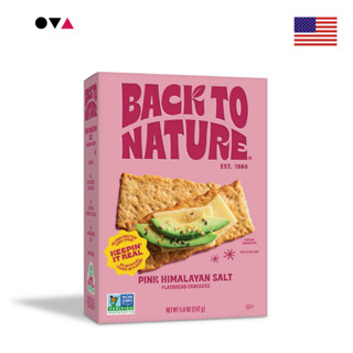 Back to Nature Pink Himalayan Salt Flatbread Crackers 142g |…