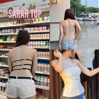 ANGELS.FAV - เกาะอกผ้าสูท Sarah top ดีเทลล์ตะขอหลัง 3 เส้น (…