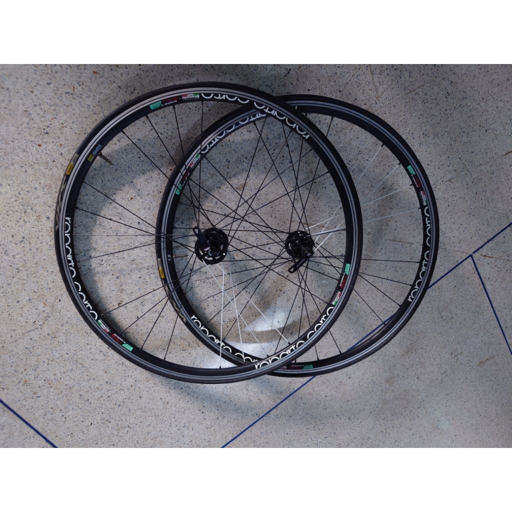 ล้อจักรยานพร้อมยาง  bianchi