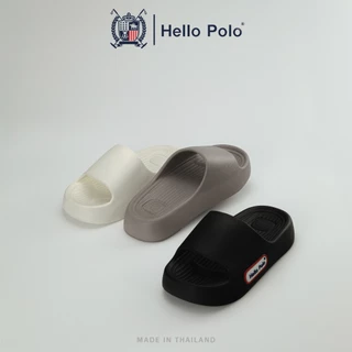 Hello Polo รองเท้าแตะ รองเท้าแฟชั่น สำหรับผู้ชายและผู้หญิง พื้นหนานุ่ม วัสดุ EVA กันลื่น รุ่น HP8058