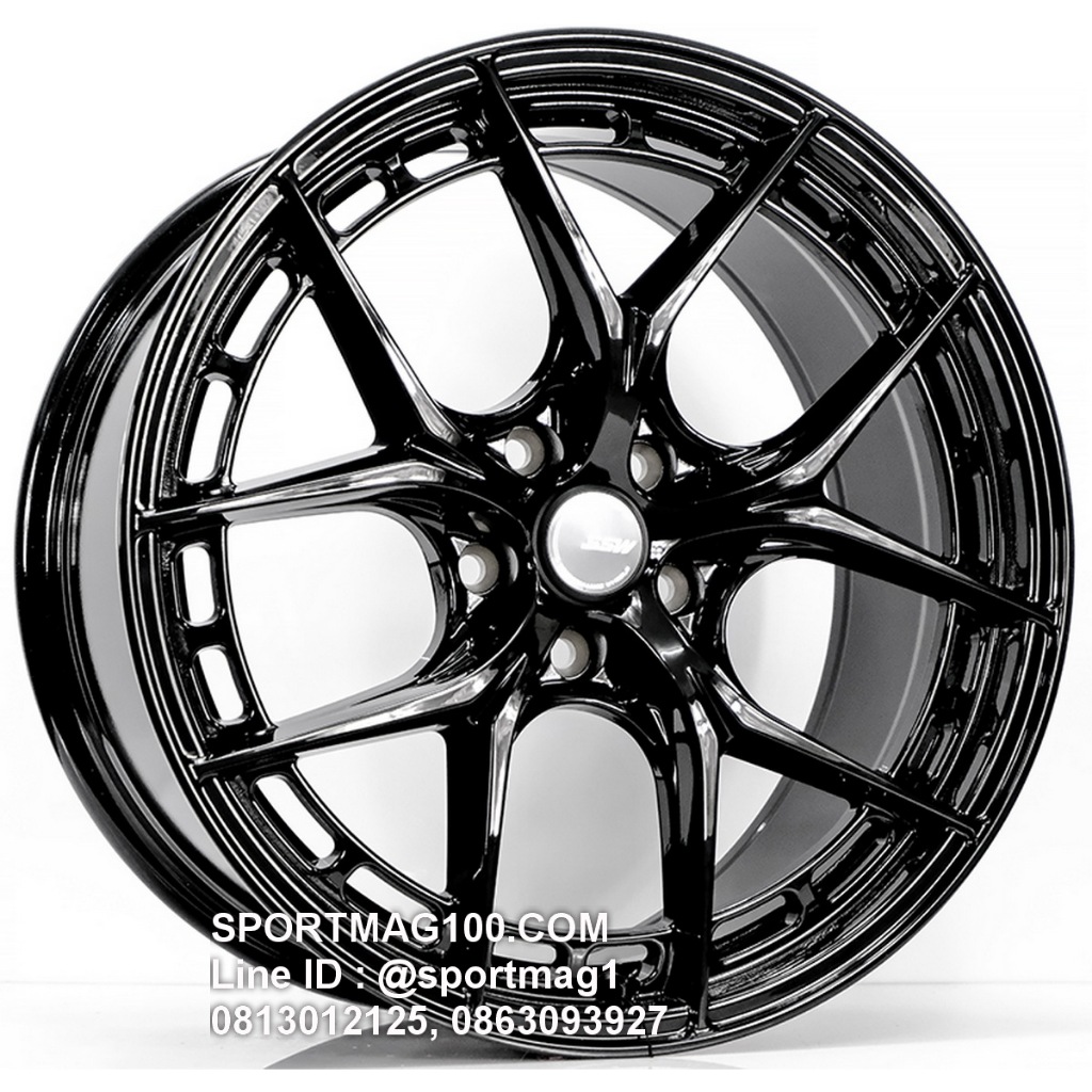 ล้อแม็กซ์ SSW S436 ขอบ18นิ้ว 5รู108 สีดำเงา กว้าง8.5นิ้ว Offset38 [22399]