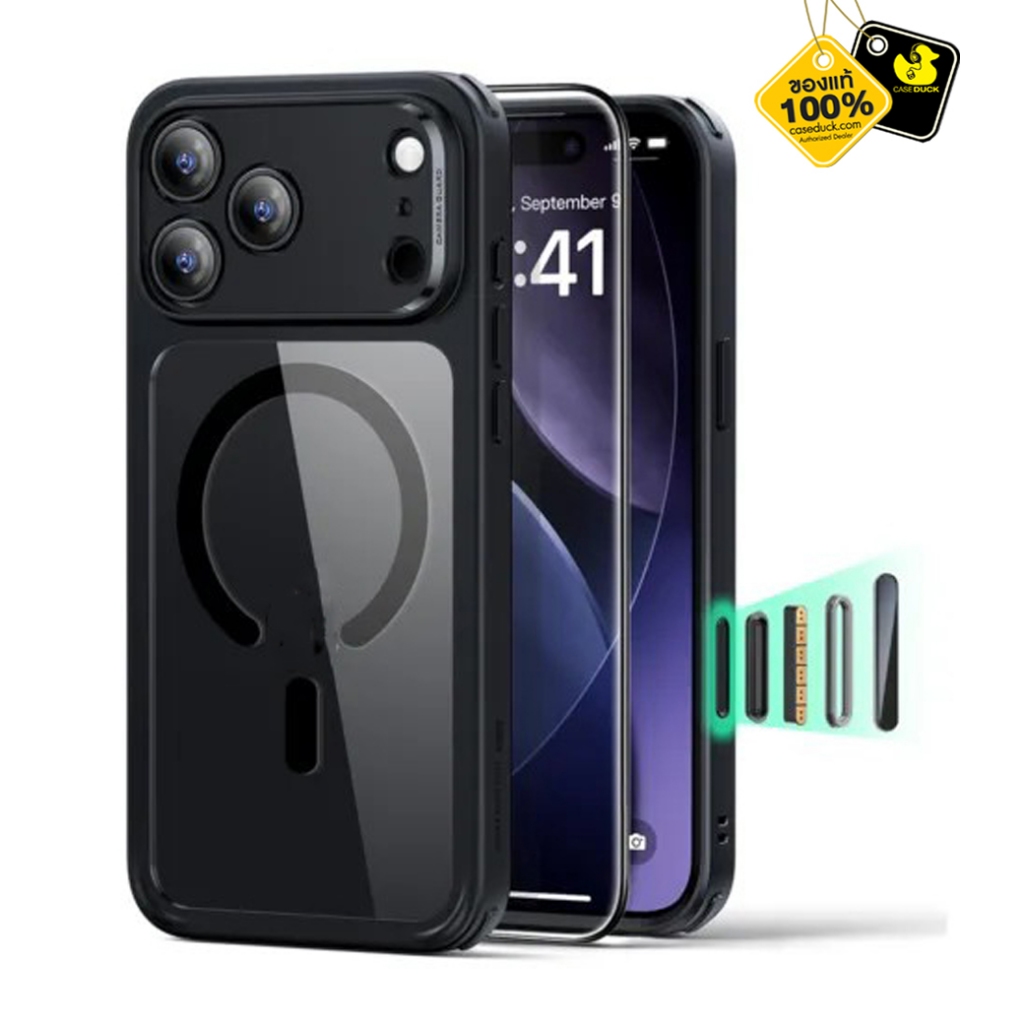 ESR Classic Hybrid Case (Camera Control Button) Bundle Set เคส+ฟิล์ม iPhone 17 Series