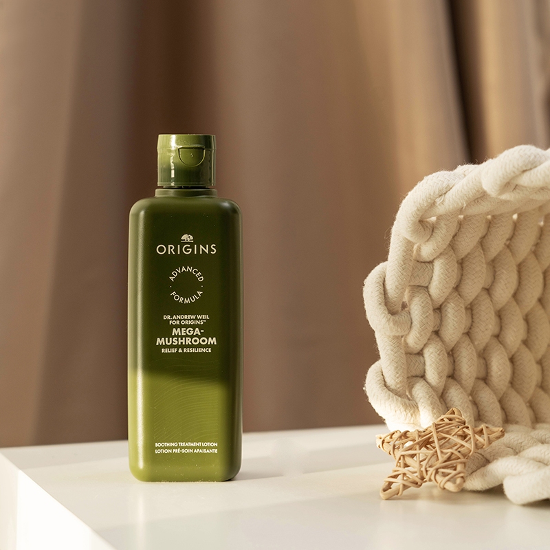 แท้💯💨ให้ความชุ่มชื้นและผ่อนคลาย Origins Mega-Mushroom relief & resilience soothing treatment lotion 200ml - รูปที่ 2