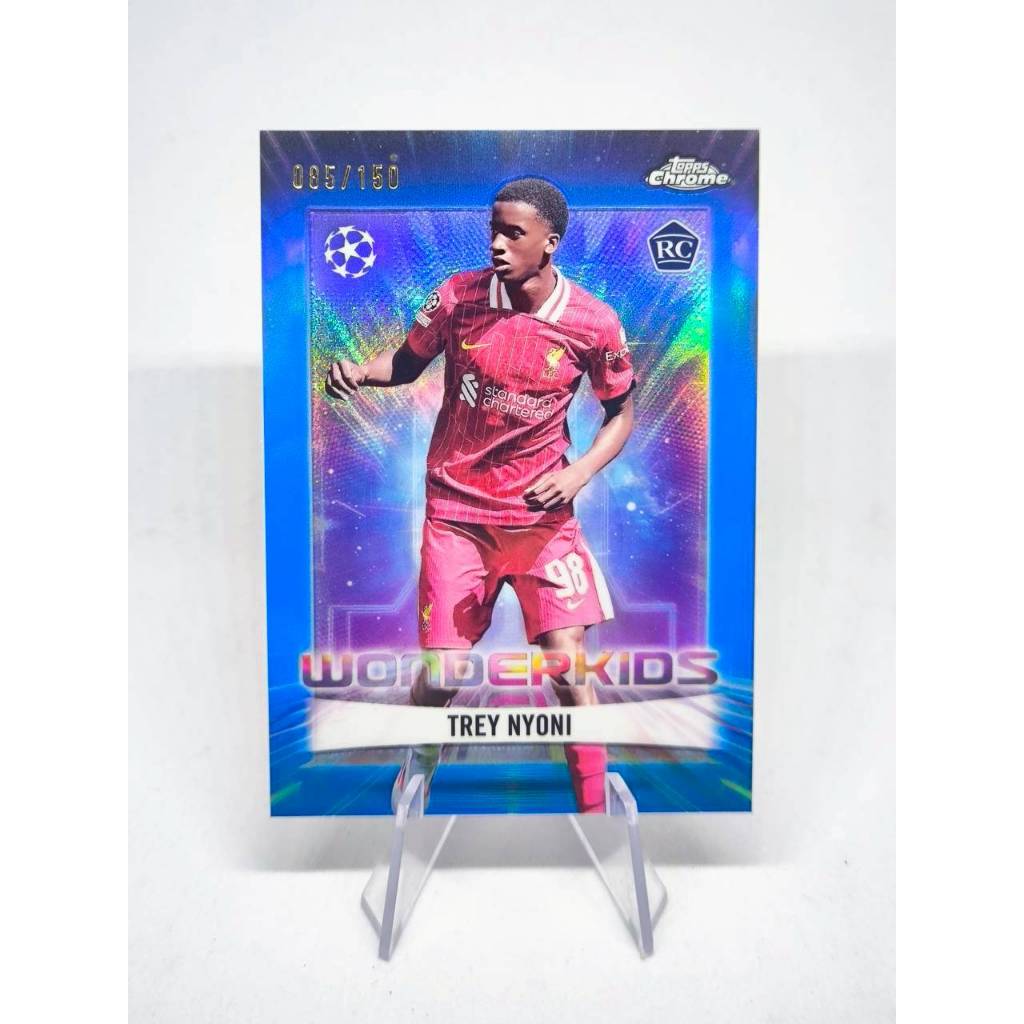 การ์ดฟุตบอล Topps Chrome UCC Insert Runnumber 2024-25