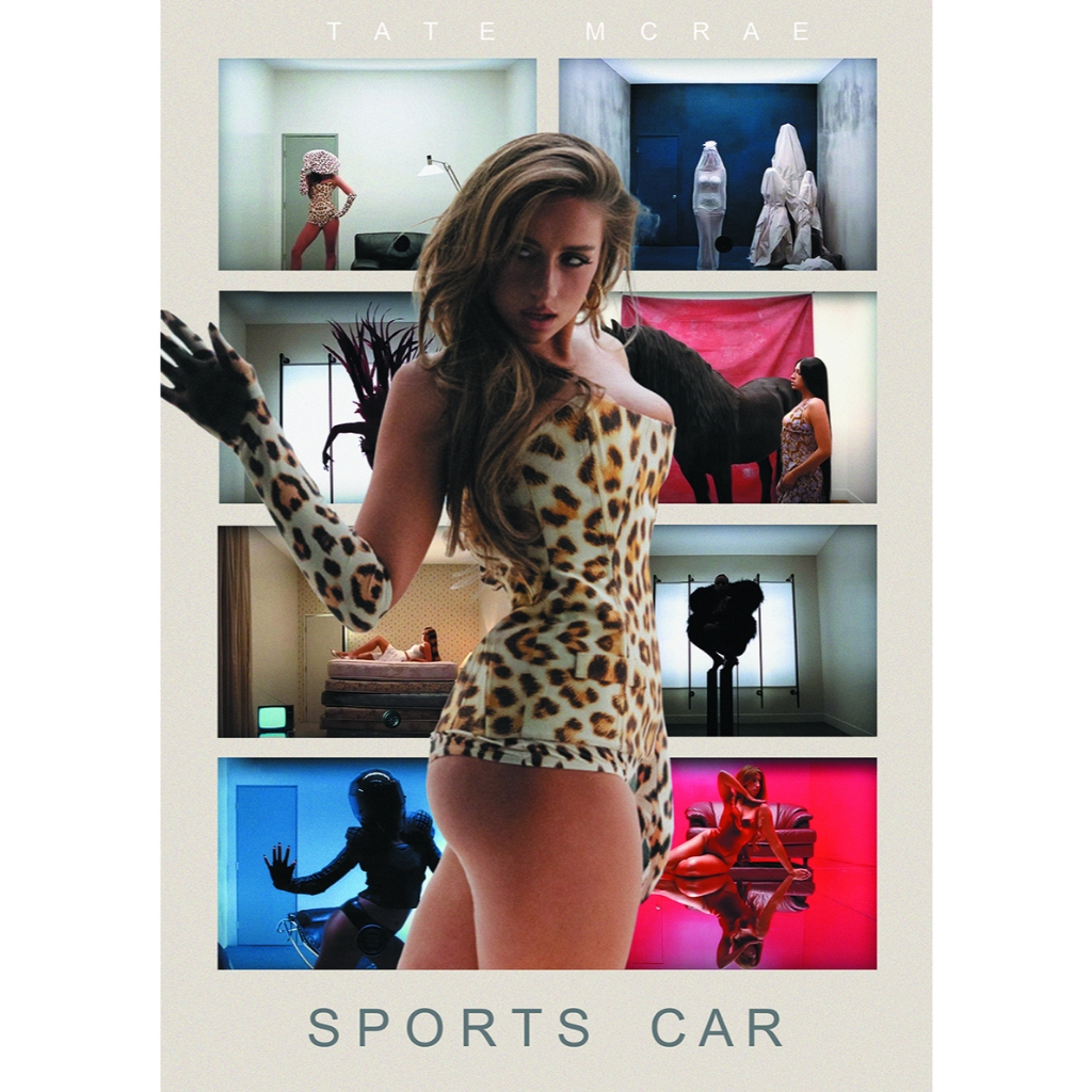 โปสเตอร์ Tate Mcrae /  Sports Car Poster ขนาด A3 | กระดาษอาร์ตหนา 160 แกรม