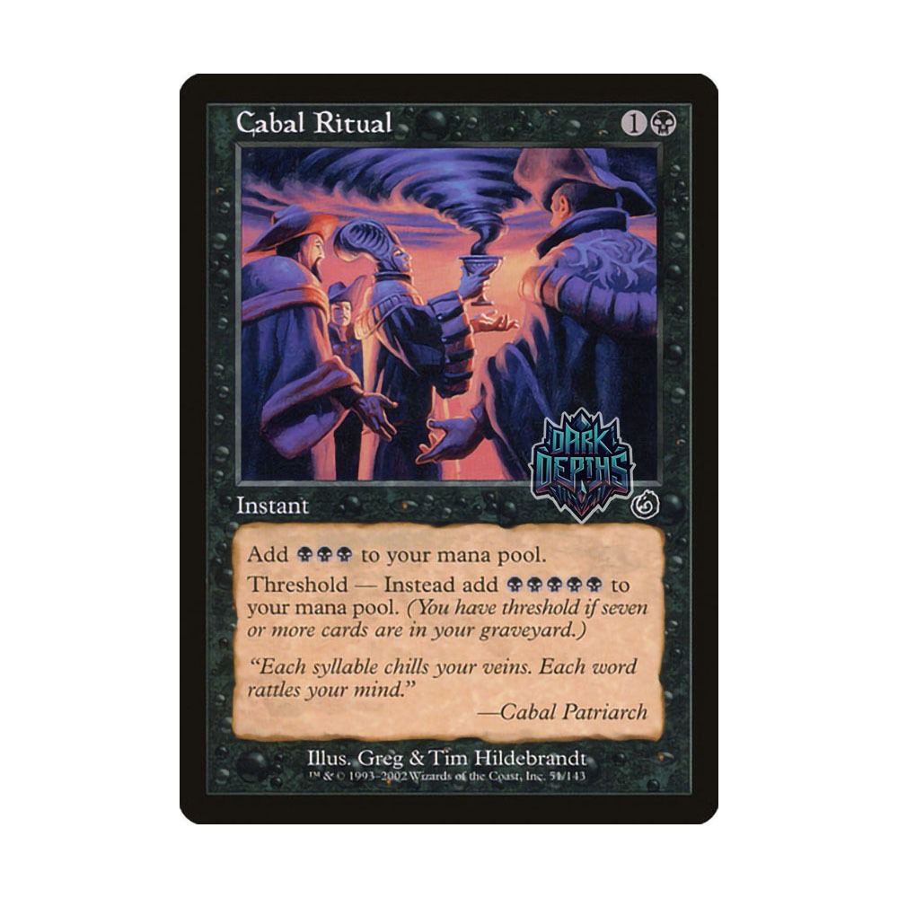 [MTG] Cabal Ritual [TOR] [BLACK] [INSTANT] [C] - Magic the Gathering SINGLES