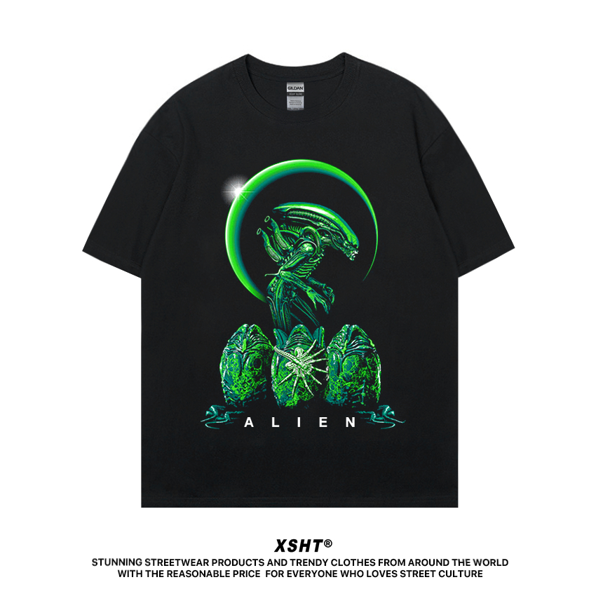 🔥พร้อมส่ง🔥 เสื้อ Alien 3 Eggs Tee - Black (สีดำ) by XSHT