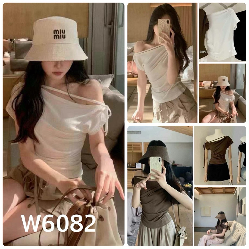 W6082 เสื้อแฟชั่น Tag🇰🇷🛍️WGWE