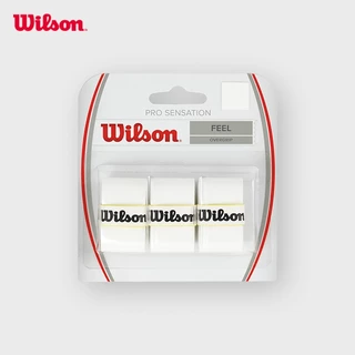 Wilson PRO OVERGRIP SENSATION เทปพันด้ามไม้เทนนิส WRZ4010WH Official Store