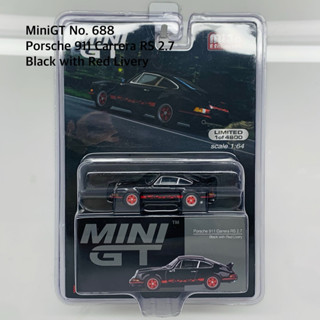 Mini GT  No.688-MJ  Porsche 911 Carrera RS 2.7 Black with Re…