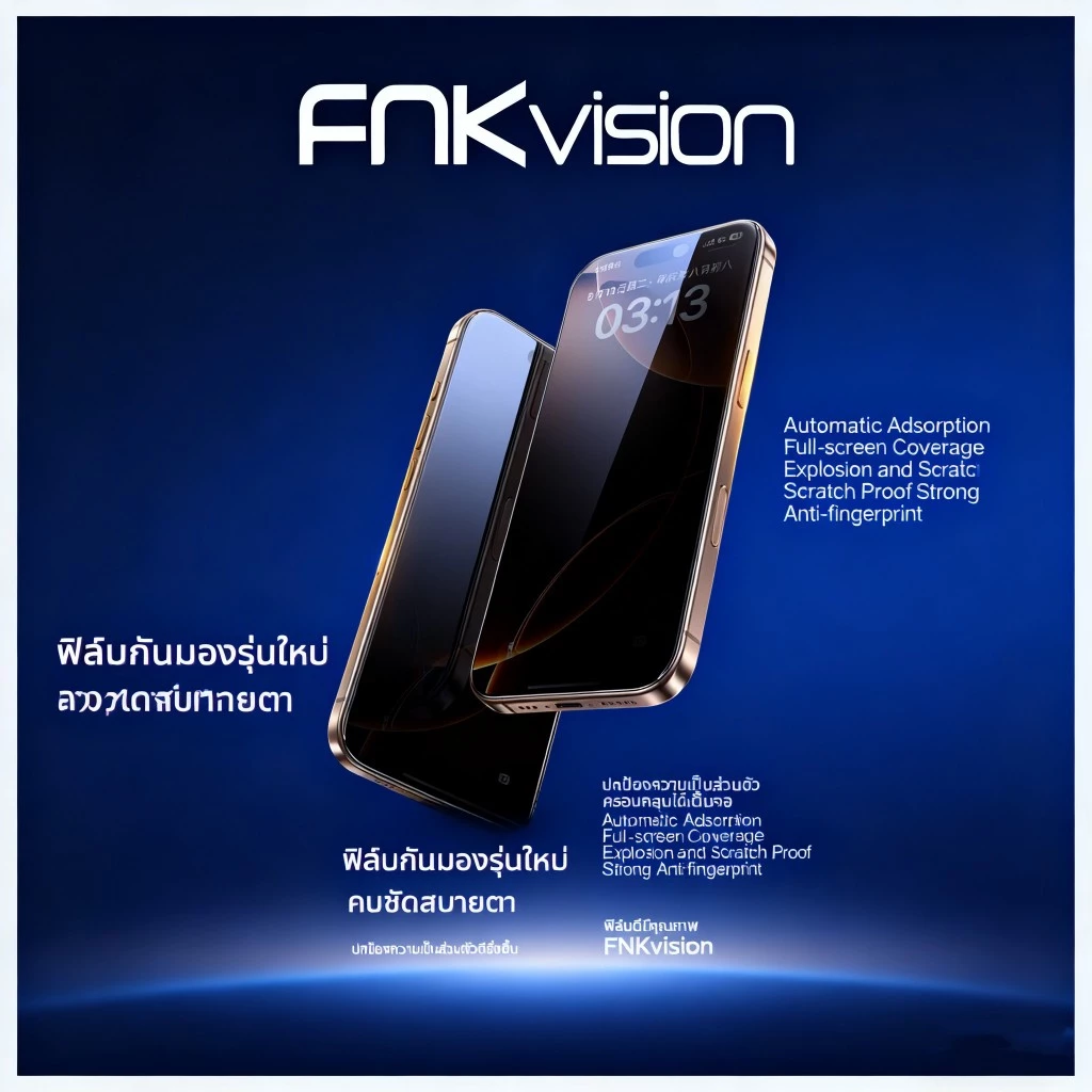 ฟิล์มกระจก เต็มจอ สำหรับ iPhone กันมองกันเสือก รุ่น 17pro MAX 15 14 16 Pro Max 13 ProMax 12 SE 16Plus X XR XS 11 17AIR thumbnail 10