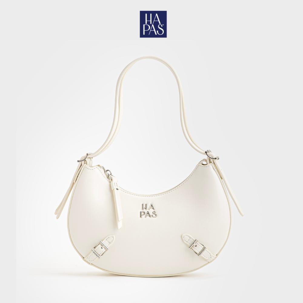 กระเป๋าถือผู้หญิง HAPAS Hobo สายคาด COZY BAG สะพายไหล่ ผู้หญิง เรียบหรู ของแท้ ไซซ์ 24