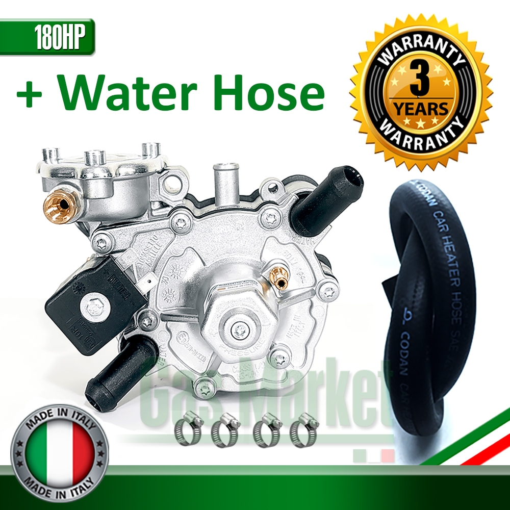 Tomasetto AT09 Nordic + Water Hose – หม้อต้มแก๊สระบบหัวฉีด LPG 4 สูบ Tomasetto At 09 Nordic แถม ท่อน