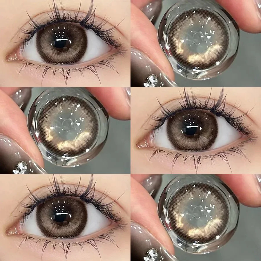 (COD)คอนแทคเลนส์สีคู่ (2 ชิ้น) เส้นผ่านศูนย์กลาง 14.5 มมคอนแทก kawaiiคอนแทคเลนส์สายตาคอนแทคเลนส์รายปี