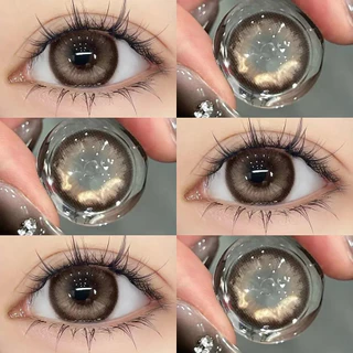 (COD)คอนแทคเลนส์สีคู่ (2 ชิ้น) เส้นผ่านศูนย์กลาง 14.5 มมคอนแทก kawaiiคอนแทคเลนส์สายตาคอนแทคเลนส์รายปี