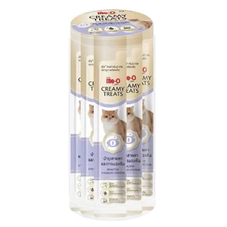 MeO Gold Creamy Treats แมวเลียมีโอโกลด์ ขนมแมวสูตรบำรุงสุขภาพ