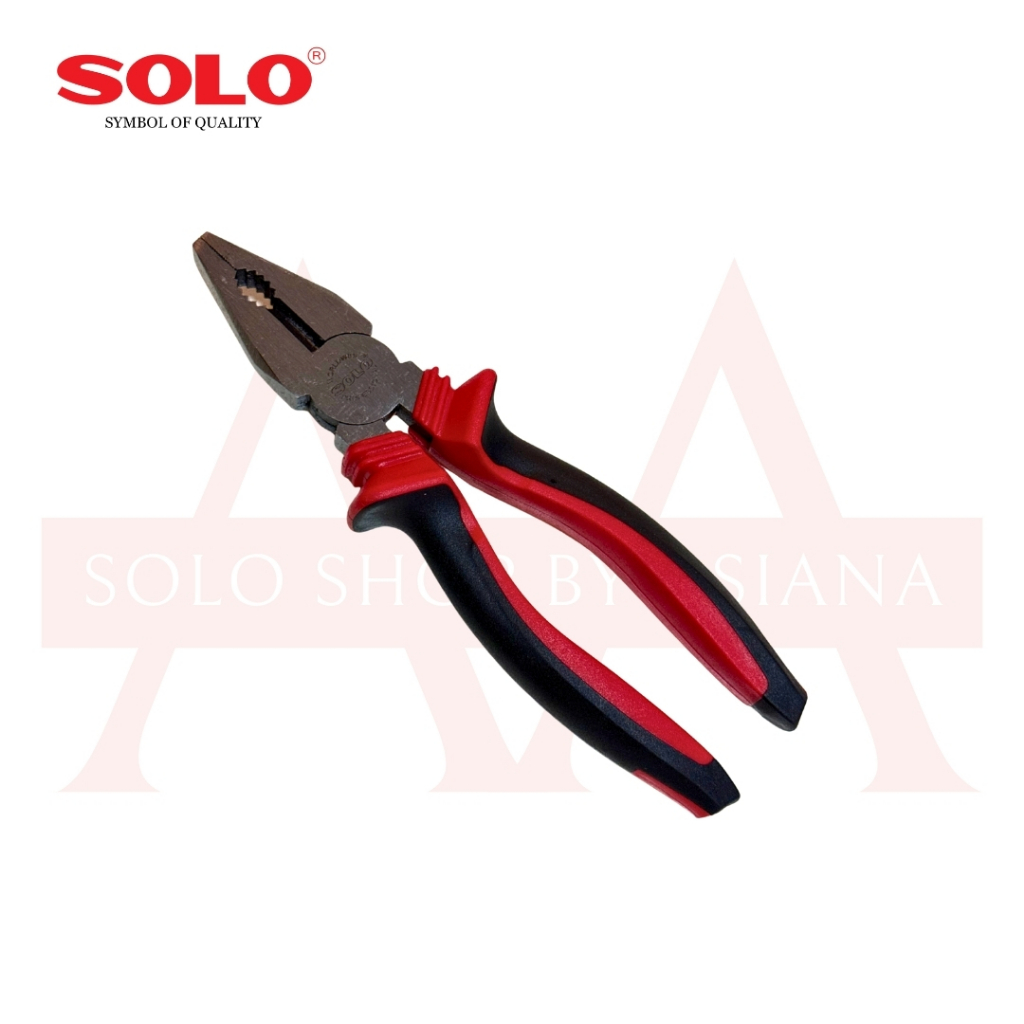 Solo No.5518-8" คีมช่างไฟฟ้าปากจรเข้โซโล
