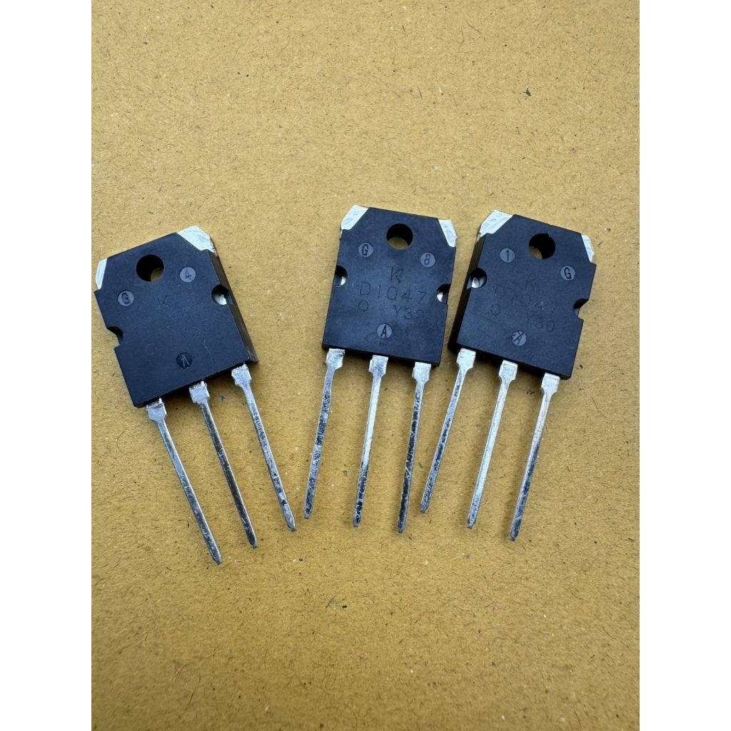 2SD1047 D1047 B817 Transistor ทรานซิสเตอร์ขยาย ยี่ห้อ KEC 12A 200V 100W สินค้าของใหม่พร้อมส่ง ราคา ต